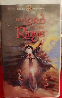 The Lord Of The Rings Warner Brothers Vintage 1978 VHS Very