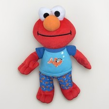 Sesame Street Sleepy Bedtime ELMO talking plush 13" Hasbro 2010