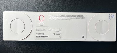 Apple Watch Series 6 44mm Red Aluminum Case with Red Sport Band