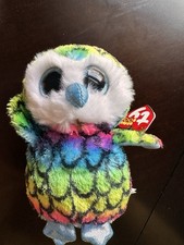 Ty Beanie Boos ARIA the Owl (Claire's Exclusive) 6" NEW NWT Stuffed Animal Toy