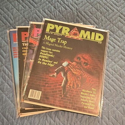 Steve Jackson Games Pyramid Magazine Issues #1-2 and 25 - 26