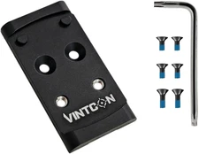 Optics Adapter Plate for Glock 17 19 MOS, Compatible with Shield RMSC ​​Swampfox