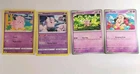 4 x Cleffa Clefairy Pokemon Obsidian Flames Lost Origin  Brilliant Stars Bundle