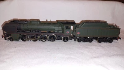 Lot De Trains Miniatures JOUEF HO : Loco Vapeur 141 R + CC40101 + Rails