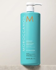Moroccanoil Hydrating Shampoo 33.8 oz/1 L **For All Hair Types & Color Safe**