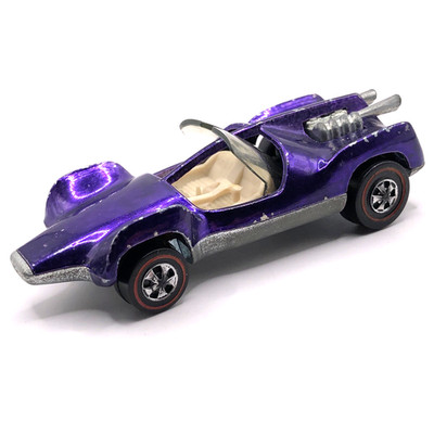 Hot Wheels Redline Mantis 1969/1970 Purple White Interior - Made In U.S.A.