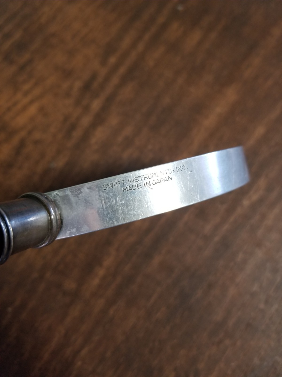 Sterling Silver & Stag Horn Magnifying Glass Made in Japan Swift Instruments