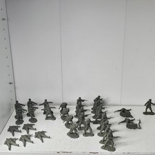 Conte Collectibles WWII German Soldiers Lot 31 Figures 8 Poses Made In Canada