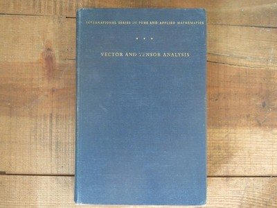 Vector and Tensor Analysis by Harry Lass (1950 hardcover)