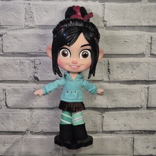 Vanellope Von Schweetz 12" Soft Toy Vinyl Head Thinkway Disney Wreck It Ralph