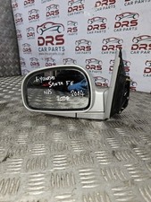 HYUNDAI SANTA FE MK1 DOOR WING MIRROR PASSENGER LEFT (SILVER) 2001 - 2005