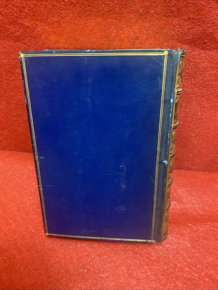 The Poetical Works Of John Dryden Christie 1871 Leather Bound Gilt Page HB Book - Image 4 of 4