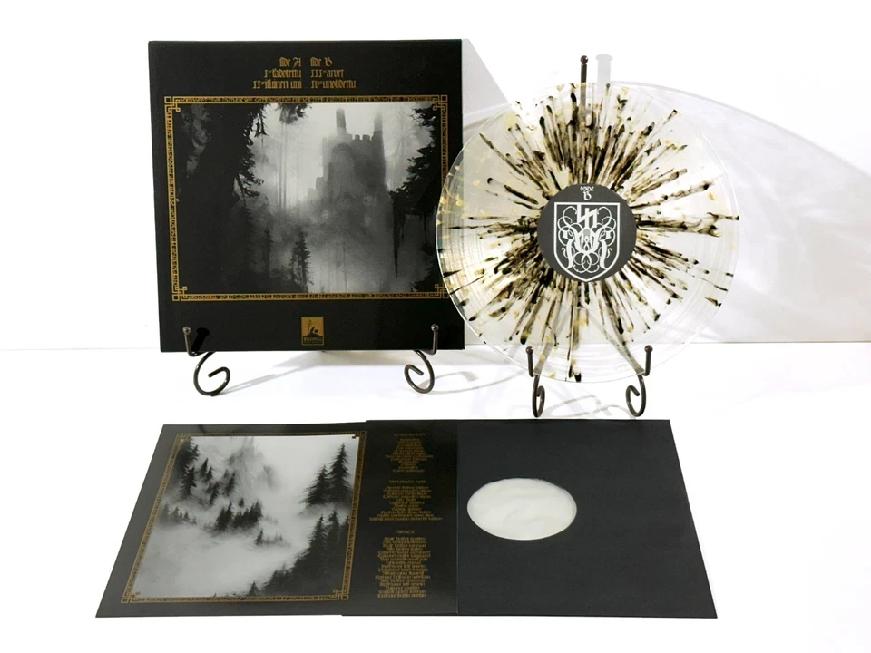 KALMANKANTAJA Unohdettu LP Clear Splatter Vinyl Flagg Hautakammio Drudkh Foto 3 de 3