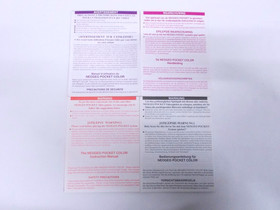 NEO GEO POCKET COLOR Console -- CLEAR -- EU package, Boxed. SNK.  2992