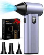 Compressed Air Duster with150,000RPM Brushless Motor, 8000mAh Battery, Purple