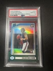2024 Donruss Optic Preview Caleb Williams Rated Rookie Red & Green Prizm PSA 10