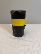 Vintage Retro Solingen Citrus Juicer Black & Yellow 7&rdquo; by 4&rdquo;  Made In Germany