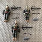 (lot of 3) Vintage 1996 LANARD The CORPS GI-Joe Figures - Complete Gear