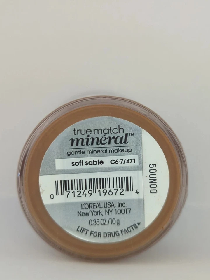 L'OREAL True Match Mineral Powder Foundation Soft Sable C 6-7 /471 - Image 2 of 2