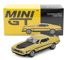 MINI GT Ford Mustang Mach 1 Grabber Giallo