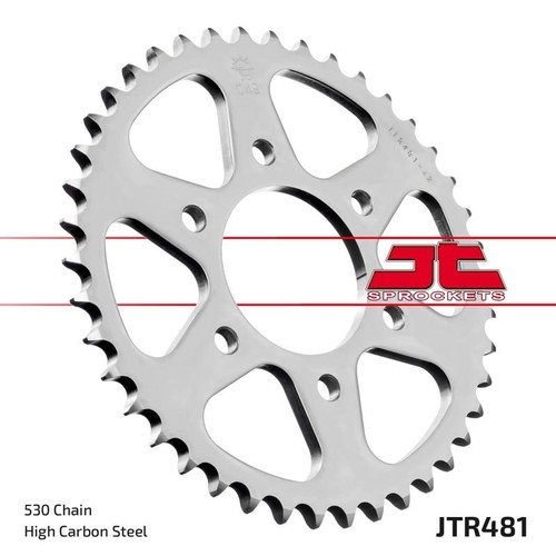 *JT Sprockets Rear OE Steel T45 #428 JTR803.45 main image 0