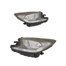 ABAKUS L E D Scheinwerfer Set H11 HB3 PY21W W5W passend für Toyota Aygo X B7
