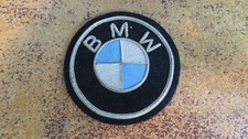 EARLY BMW MOTORCYCLE FELT BULLION PATCH RARE! MILITARY WW II GERMANY