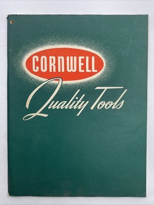 Cornwell Quality Tools 1950 Tool Catalog Number 26 120 Pages