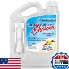 Wet & Forget 64oz Shower Cleaner - Bleach-Free Weekly No-Scrub Formula