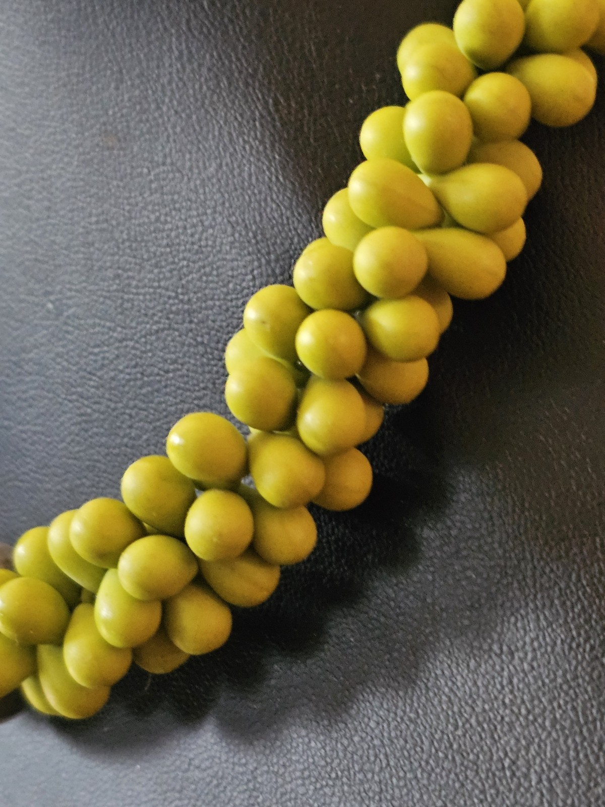 Chartreuse Flat Finish Bead Drop Shape,Stretch Cl… - image 9