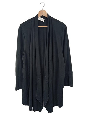 CHALOU Cardigan Damen Jacke Gr. DE 44 schwarz Casual-Look