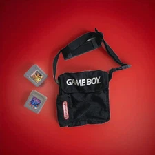 Nintendo GameBoy Soft Bag & Tetris Cutthroat Island Games VINTAGE RETRO ORGNL