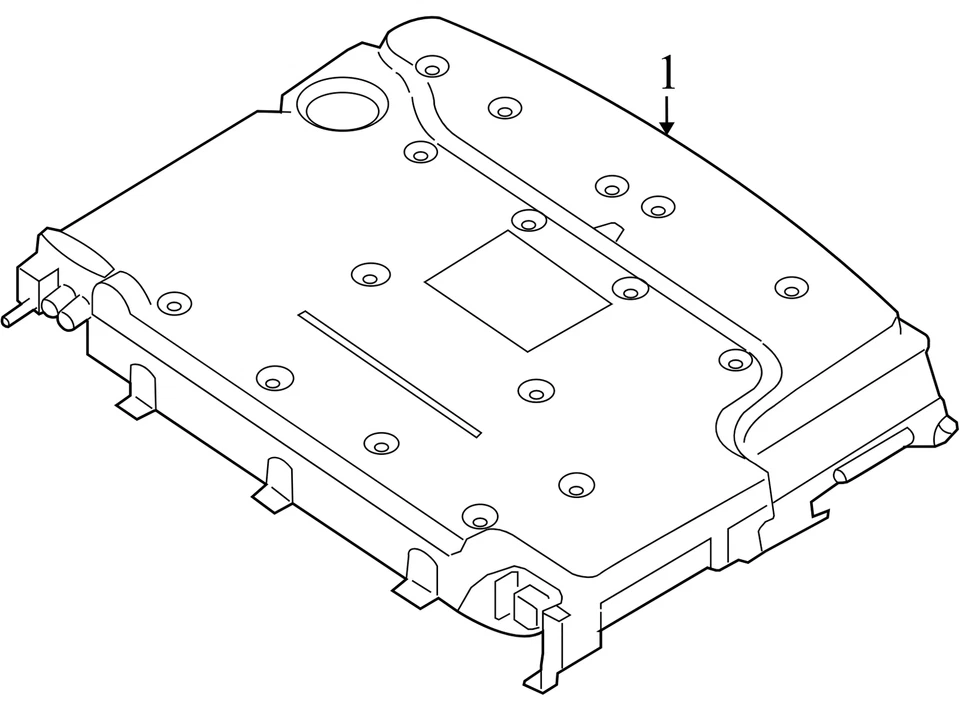 Batería híbrida de alto voltaje Ford Escape Mercury Mariner 05-08 8M6Z10B759B OEM Foto 2 de 4