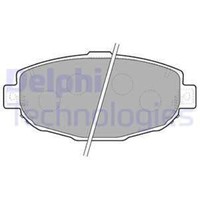Delphi BremsbeläGe Bremsbelegsatz Vorne System Akebono FüR Lexus Gs