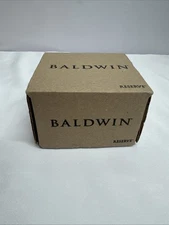 Baldwin Reserve 190 Contemporary Round Dead Bolt No Keys