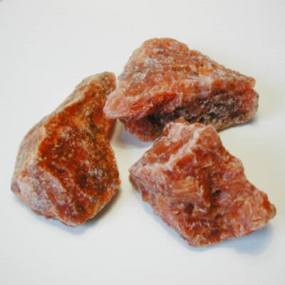 Calcite orange raw orchid 5 cm