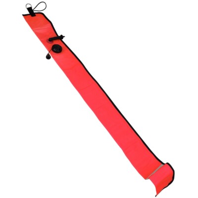 1M Scuba Diving Inflatable SMB Marker Buoy Visibility Float Tube9195