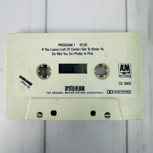 Pretty In Pink Original Motion Picture Soundtrack CS3901 Cassette Album 1986 - Picture 3 of 9