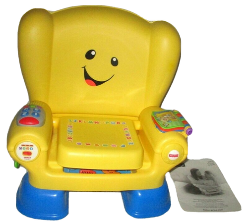 FISHER PRICE LAUGH & LEARN SMART STAGES CHAIR SENSORY MUSICAL TODDLER TOY 12 M+ - Afbeelding 1 van 7