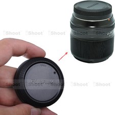 Rear Lens Cap Cover for Fuji Fujifilm Micro SLR X-Mount Camera Lens XF 27 / 2.8