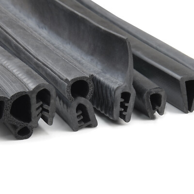 Kantenschutzprofil  EPDM Autodichtung Gummiprofil Schwarz 6 Arten KFZ Dichtung