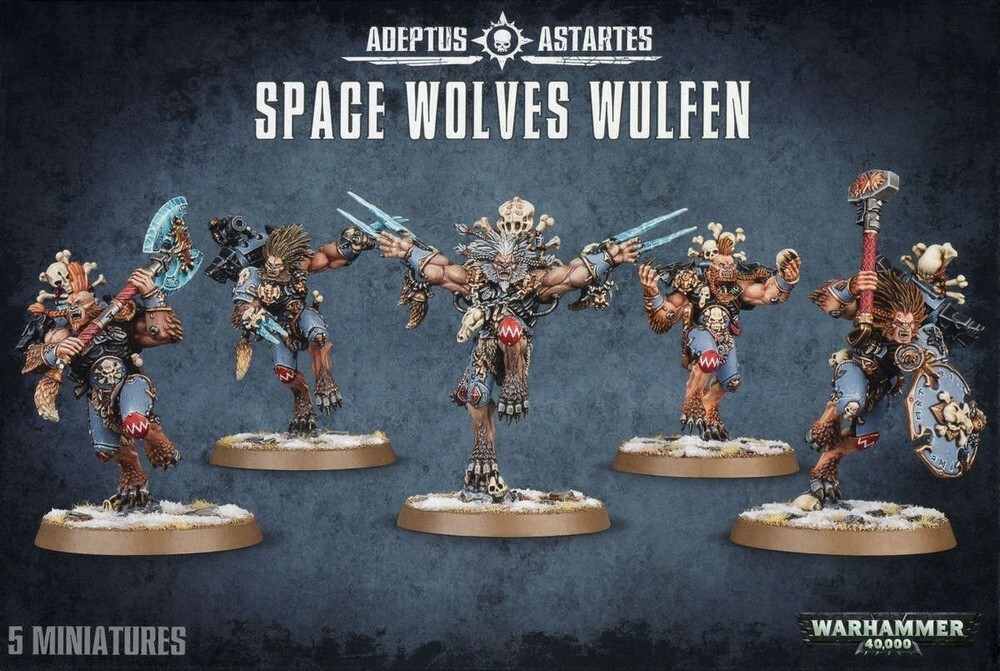 Space Wolves Wulfen Games Workshop Brand New 99120101219