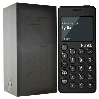 BNIB Punkt MP02 4G Black 16GB + 2GB Single-SIM Factory Unlocked