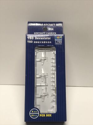 Modell Trumpeter 03403 TBD Devastator Flugzeuge für Flugzeugträger - 1:700 