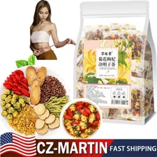 Chrysanthemum Cassia Seed & Burdock Goji Berry Tea, Liver Cleanse & Detox Herbal