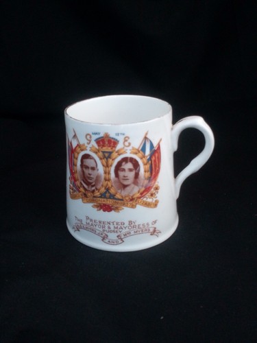 Royal Coronation, Cup 1937, George 6th, Wellington China - Picture 9 of 10