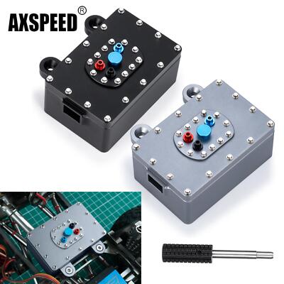 AXSPEED 1/10 RC CNC Fuel cell Empfänger-Box Simulierte Kraftstofftank für SCX10