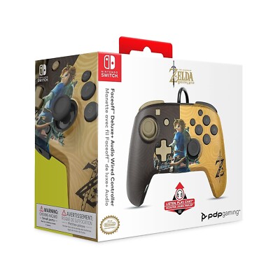 PDP REMATCH Enhanced Wired Nintendo Switch Controller - Zelda