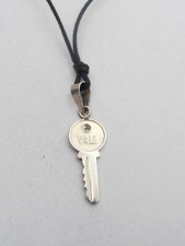 Ciondolo con CHIAVE YALE in ARGENTO 925 - Pendente - Agenzia Immobiliare -