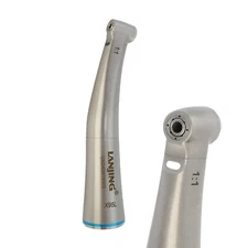 LANJING Dental Contra Angle Handpiece 1:1 Mini Electric Low Speed Fiber Optic